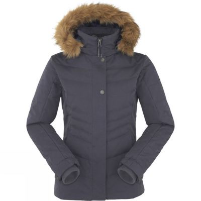 Chaquetas Eider Veyrier Warm Mujer - Gris Oscuro - Chile CJW251943